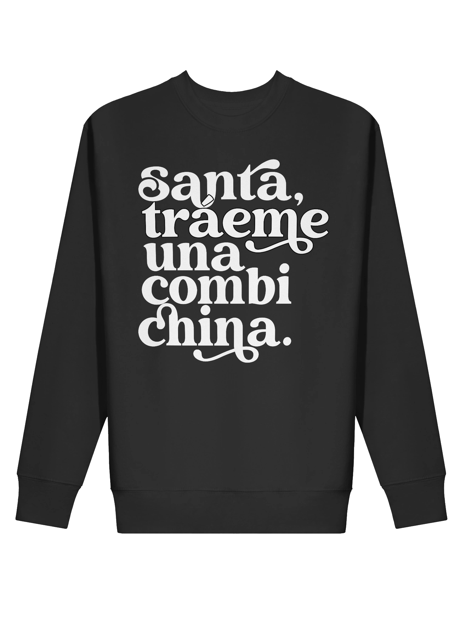 Santa Tráeme un Combi China Premium Crewneck Sweatshirt product image (2)