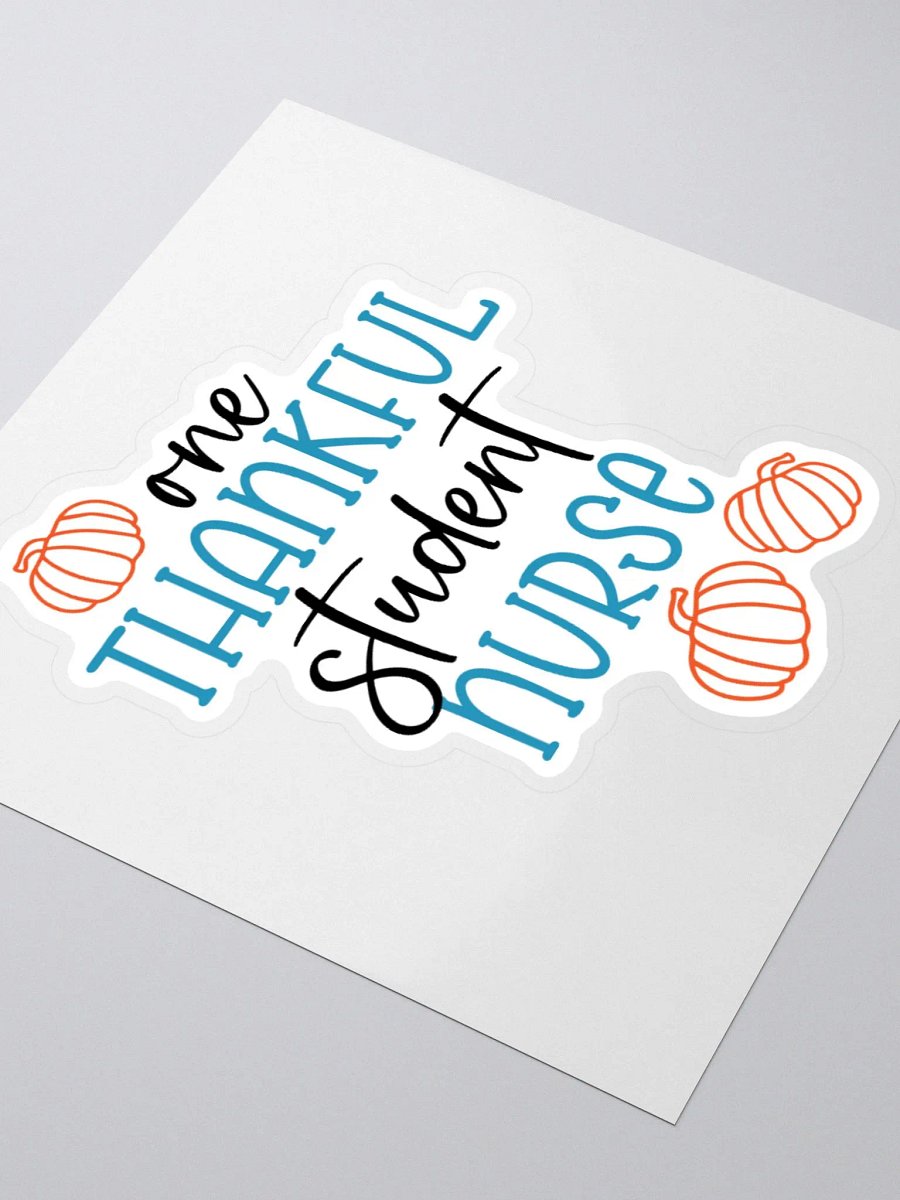 One Thankful Student Nurse Sticker product image (8)