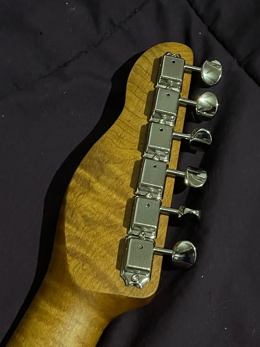 GD Guitars Super T Tele Style 2025 - Green Burst - GD Pickups Custom Alnico 3 Tele Set - Case Included product image (6)