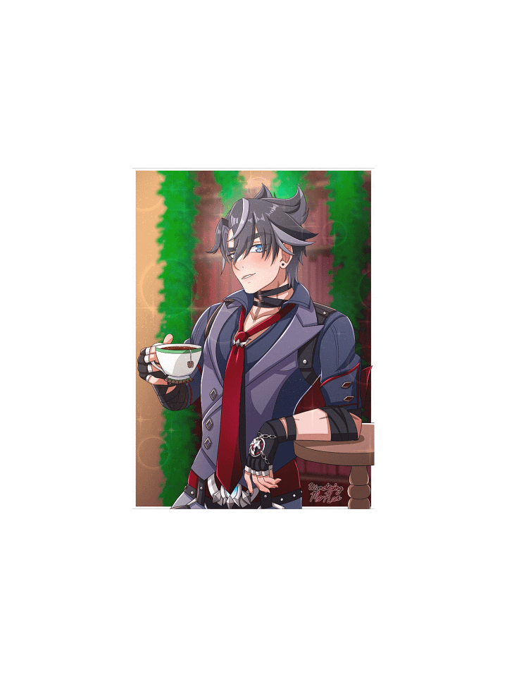 Wriothesley Tea Print (Genshin Impact) product image (1)