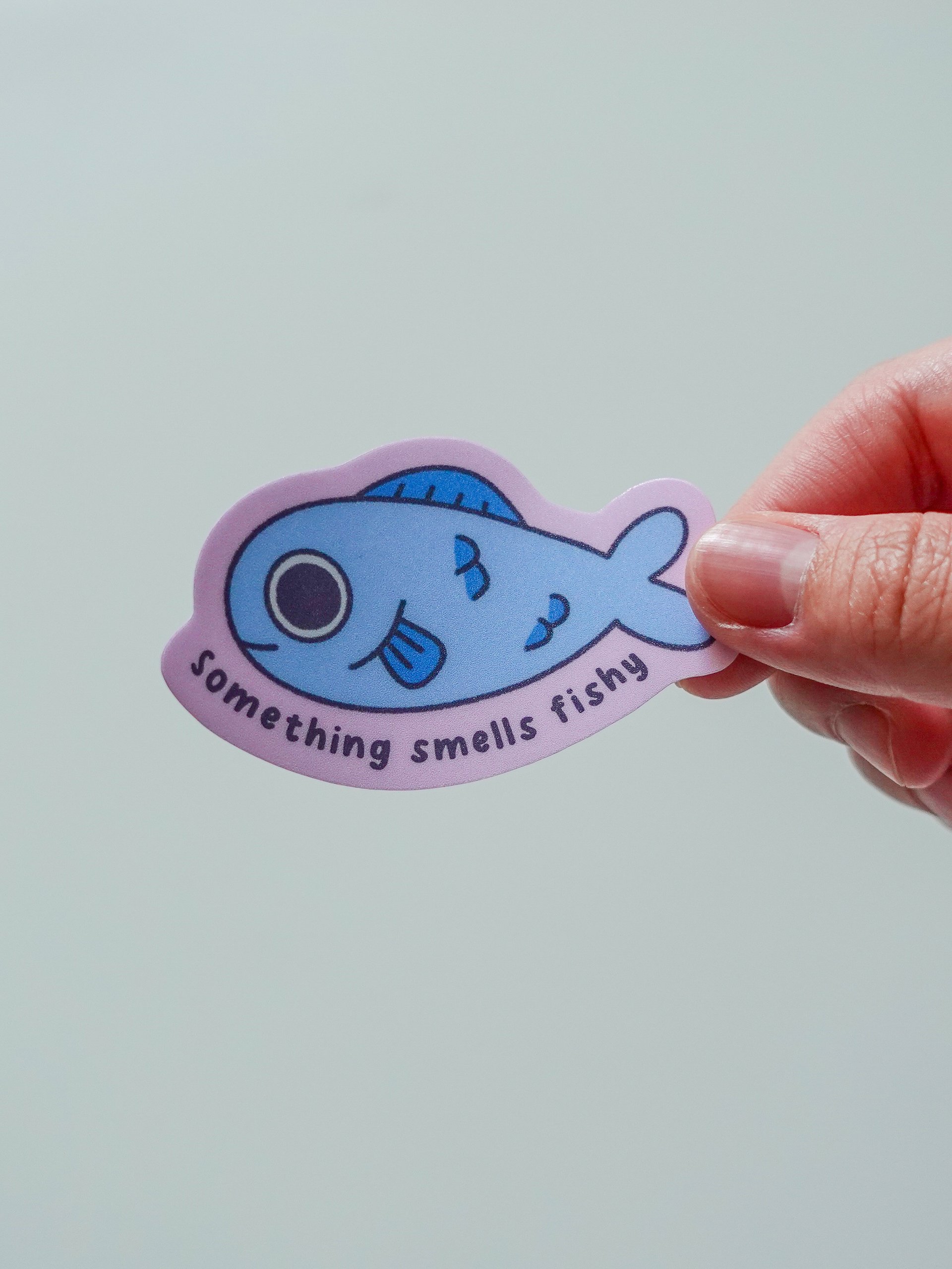 Something smells fishy sticker product image (2)