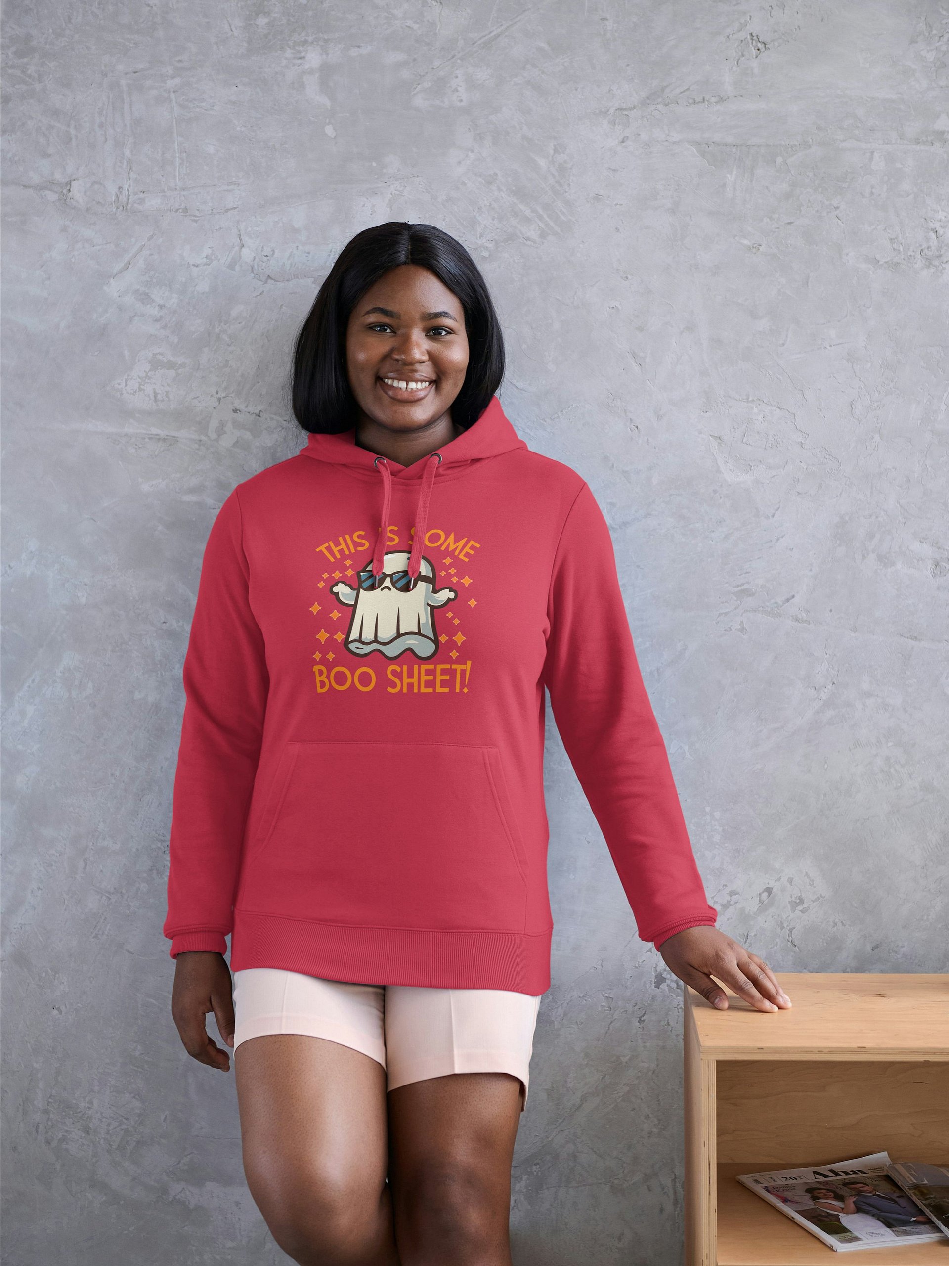 Funny Ghost Halloween Hoodie | Boo Sheet Sarcastic Apparel product image (56)