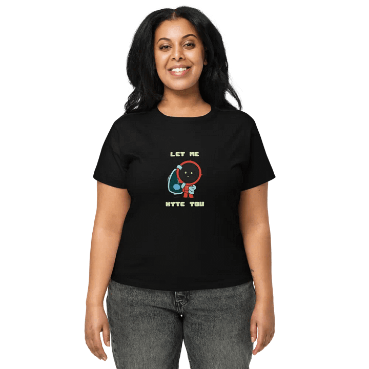 Let Me Byte You |High-Waisted Tee product image (7)