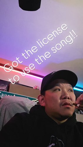 Finally I got the license to use the song !! Can't help it..It's just a great song.