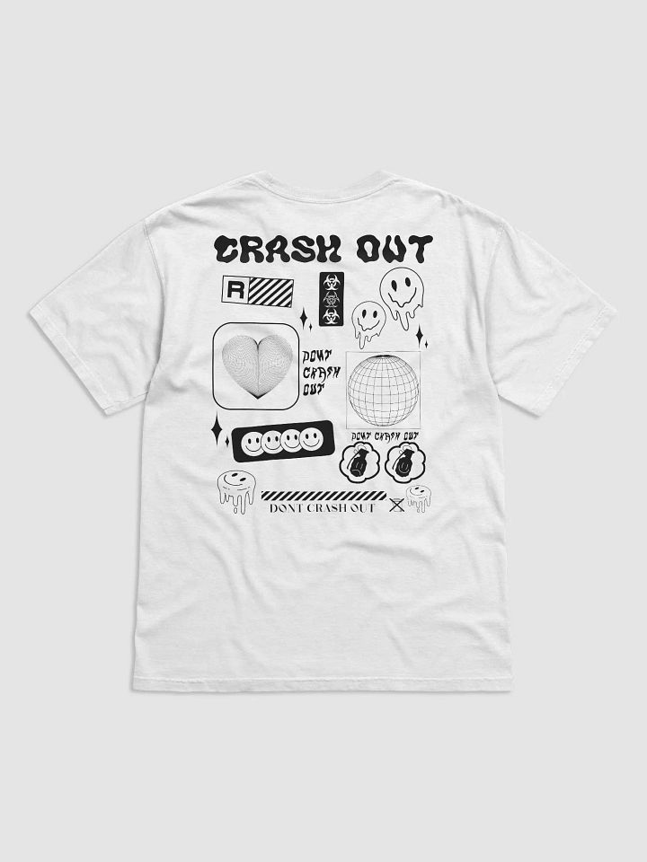 CRASH OUT TEE (BLACK) product image (1)