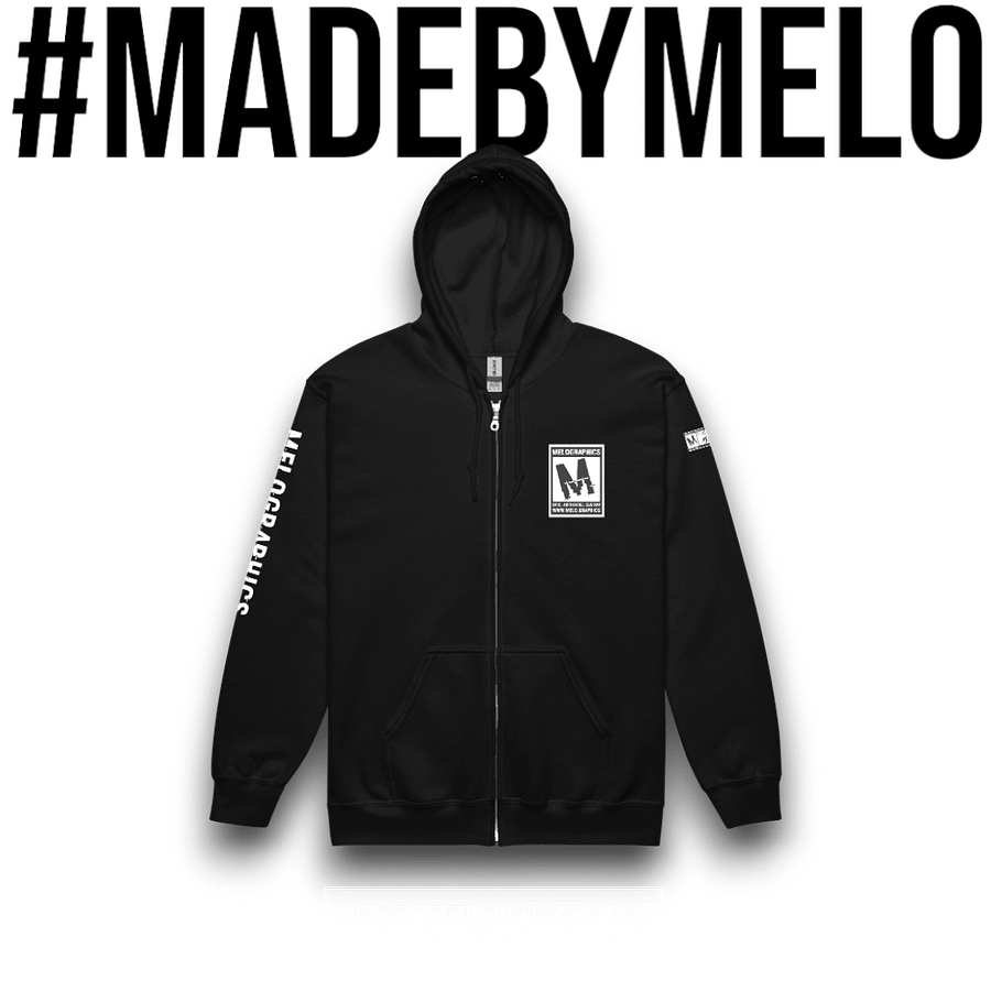 MELOGRAPHICS - Classic Zip Hoodie | #MadeByMELO product image (8)