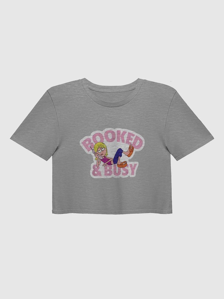 Booked & Busy Premium Crop Top product image (5)