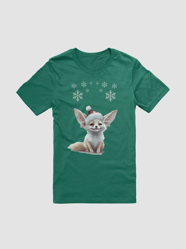 Santa Fennec Fox Christmas T-Shirt product image (1)