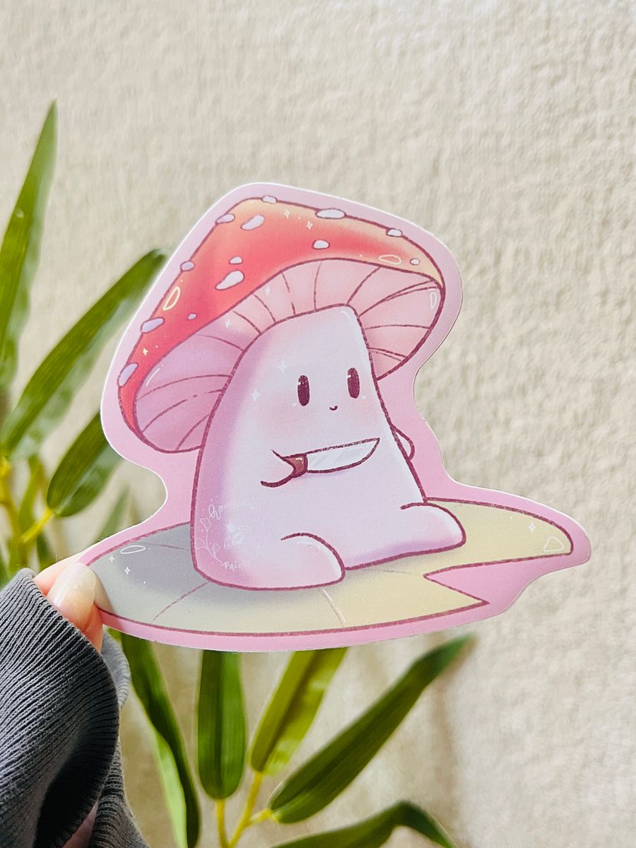 Stabby Mushy sticker product image (4)