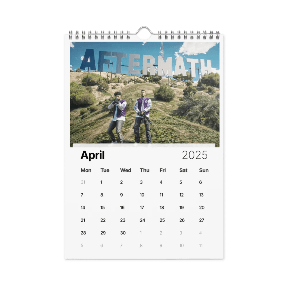 The Bowery 2025 calendar product image (1)