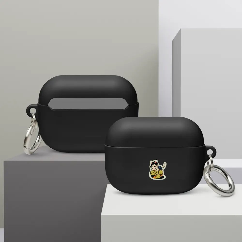 Arigato Neko Volleyball Airpod Case product image (9)
