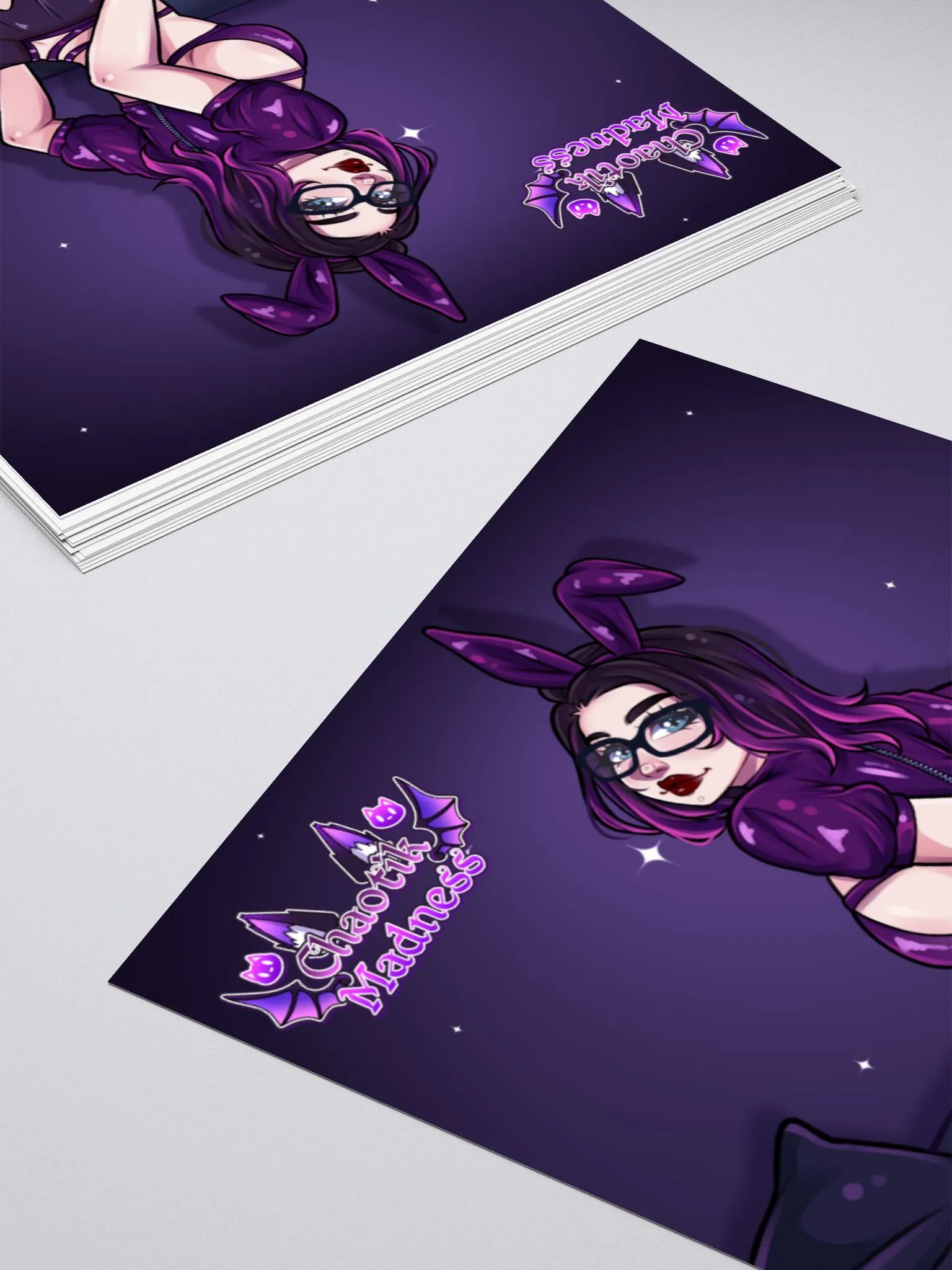 Chaotic Bunny Sticker product image (4)
