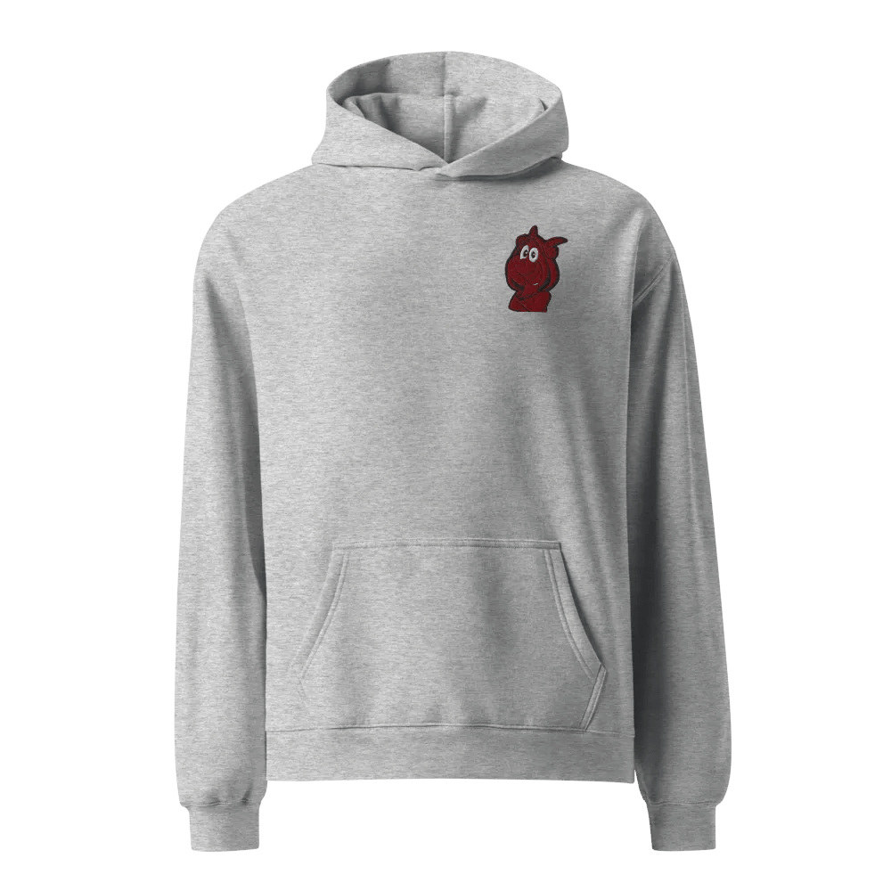 MAROON LONELYGOAT Unisex Premium Oversized Hoodie product image (4)