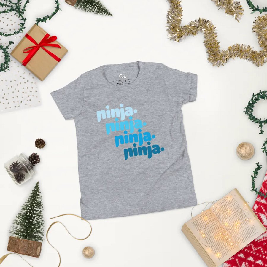 Quad Ninja Kids Tee: Blue product image (7)