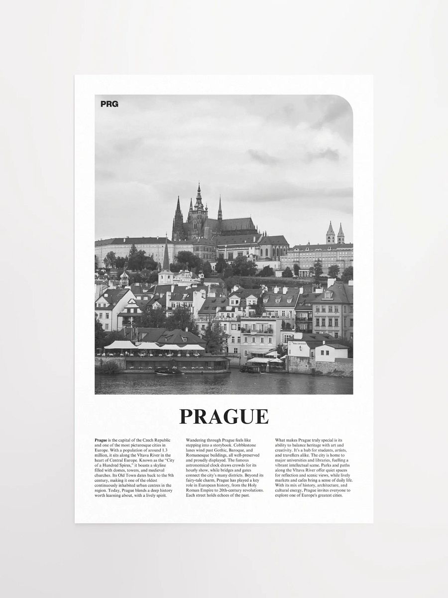 Prague 02 Newspaper Poster product image (11)