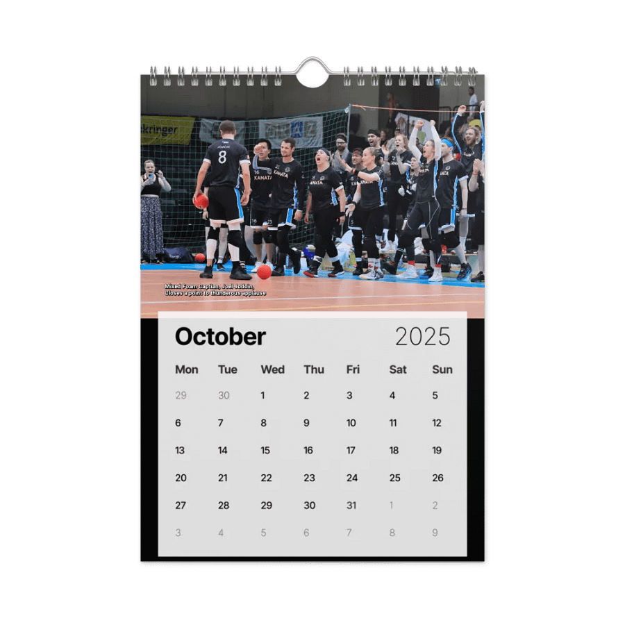 Team Canada Gold 2025 Calendar product image (12)