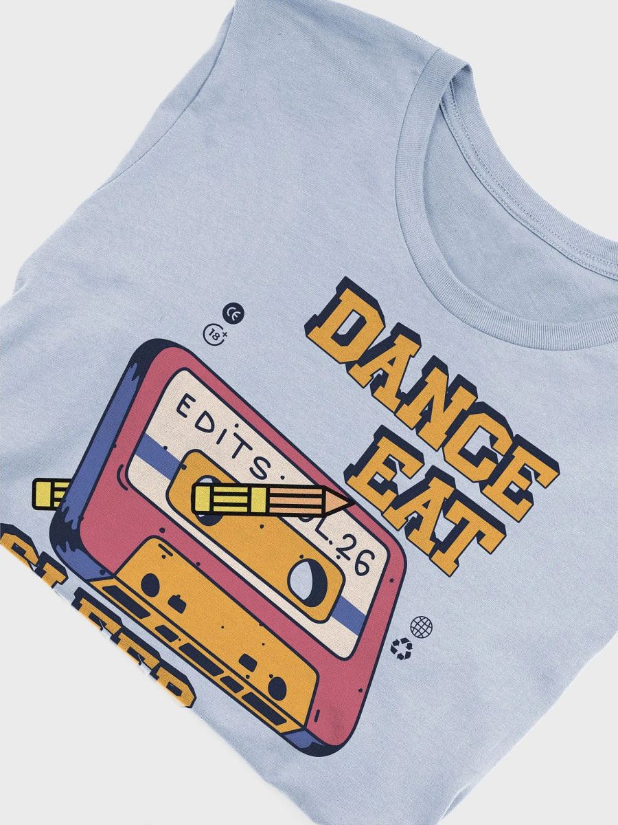 Dance, Eat, Rewind, Repeat Cassette Tape T-Shirt product image (6)