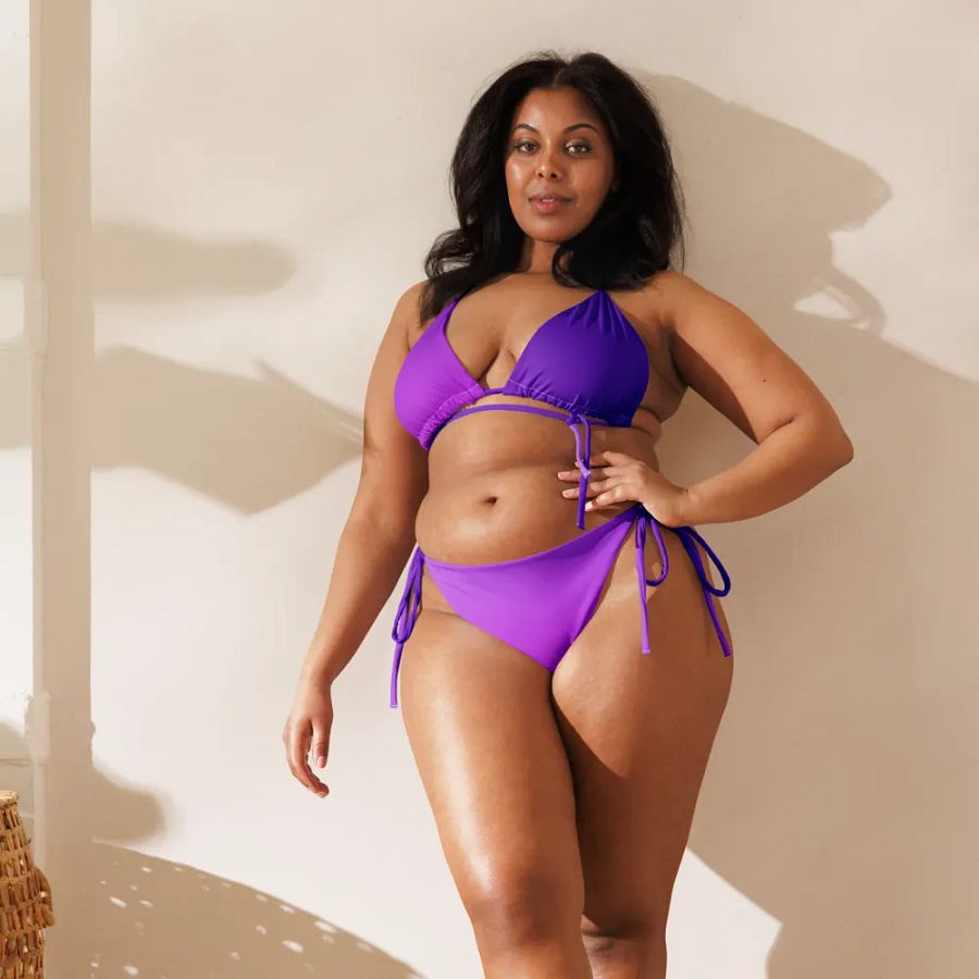 Eco-Chic Purple Haze Bikini Set product image (11)