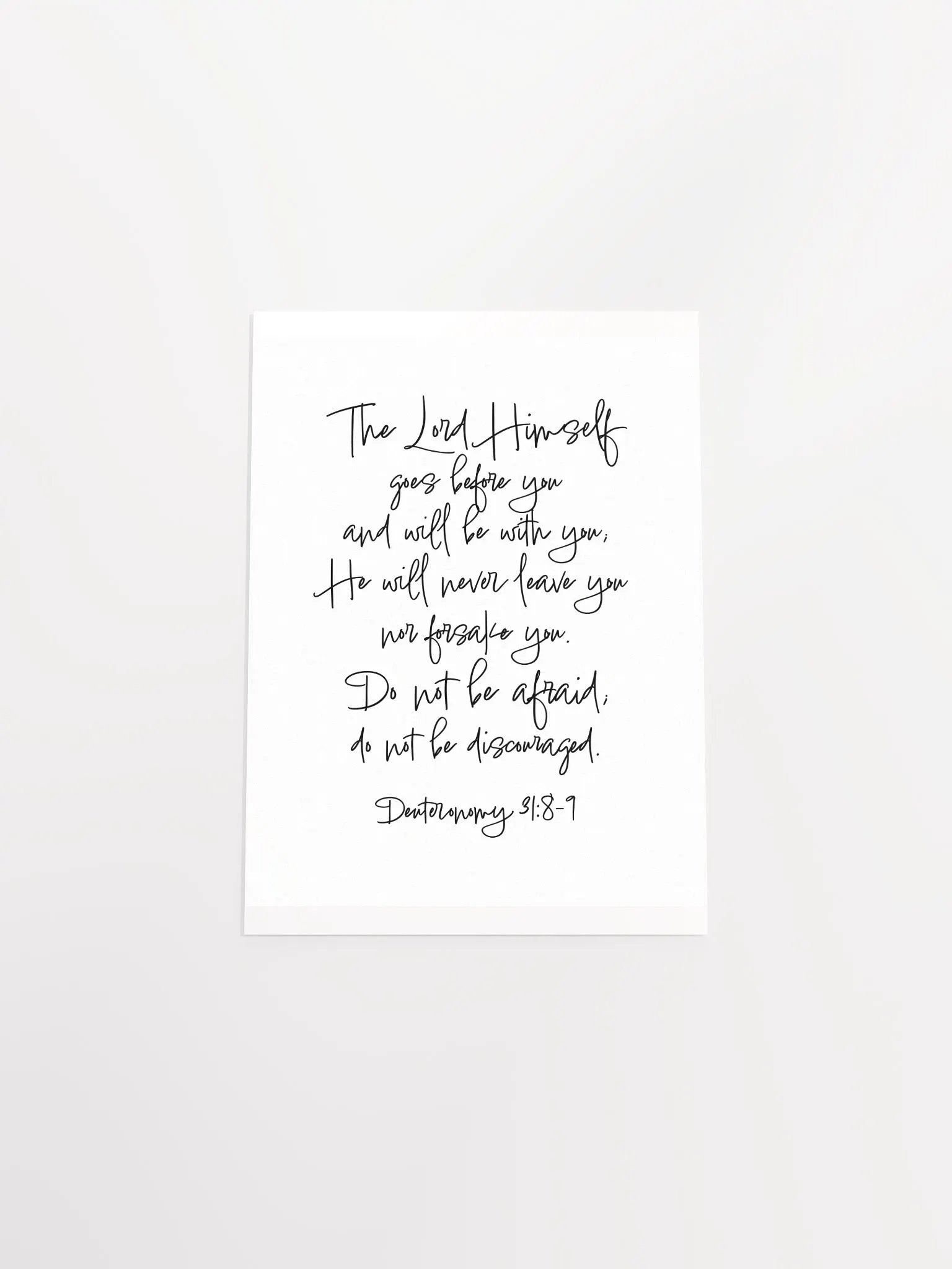 The Lord Goes Before You - Print product image (4)