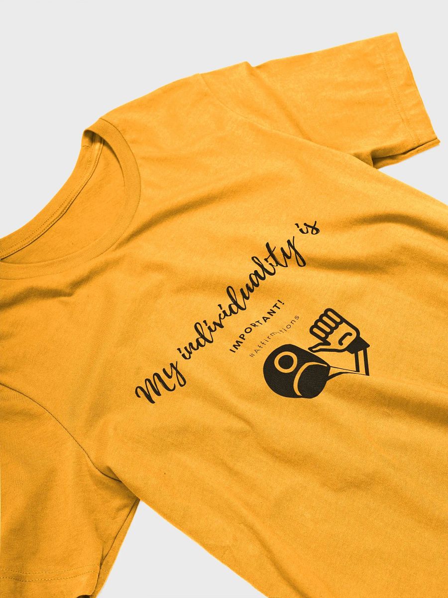 My individuality Dark Unisex Super soft T-Shirt product image (11)