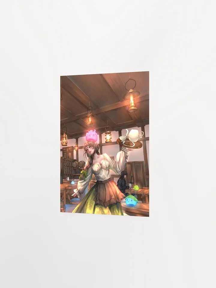Slime Serenitea Cafe Art Print product image (2)