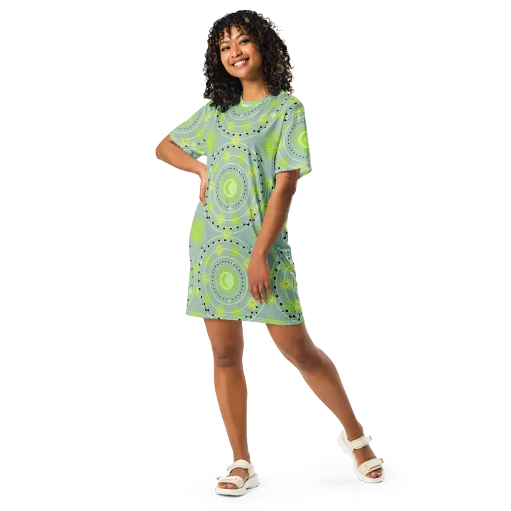 T-Shirt Dress, Celestial Suns Design product image (1)