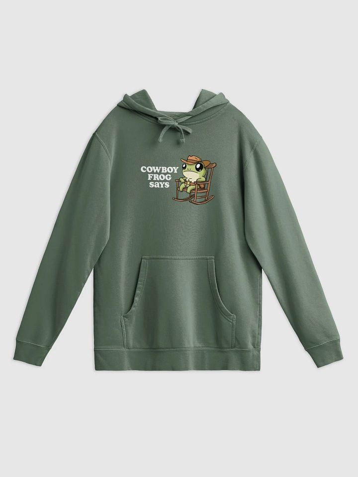 Cowboy Frog - Tumbleweeds Hoodie Dark Green product image (2)