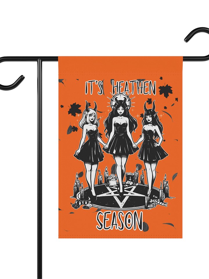 Halloween Edition - Heathen Season Yard Flag product image (1)