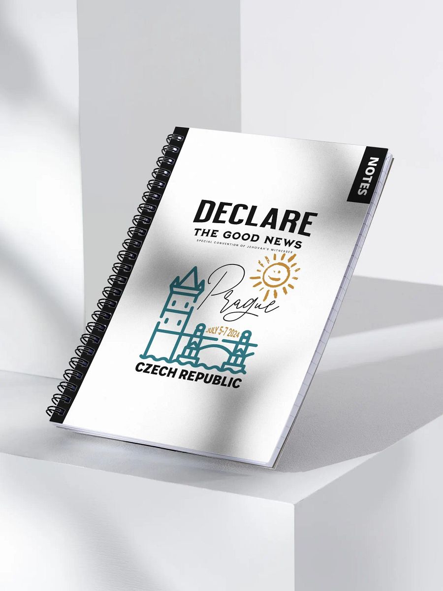 'Declare the Good News' 2024 Special Convention of Jehovah's Witnesses: Czech Republic Spiral Notebook product image (3)