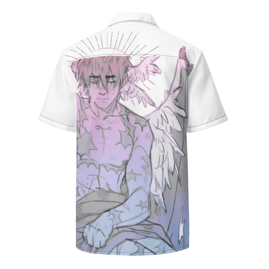 ANGEL ALL-OVER COLLARED SHIRT product image (4)