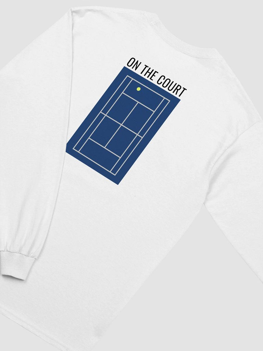 Game Set Match Tennis Shirt – Aesthetic Long Sleeve Tee for Tennis Lovers product image (5)