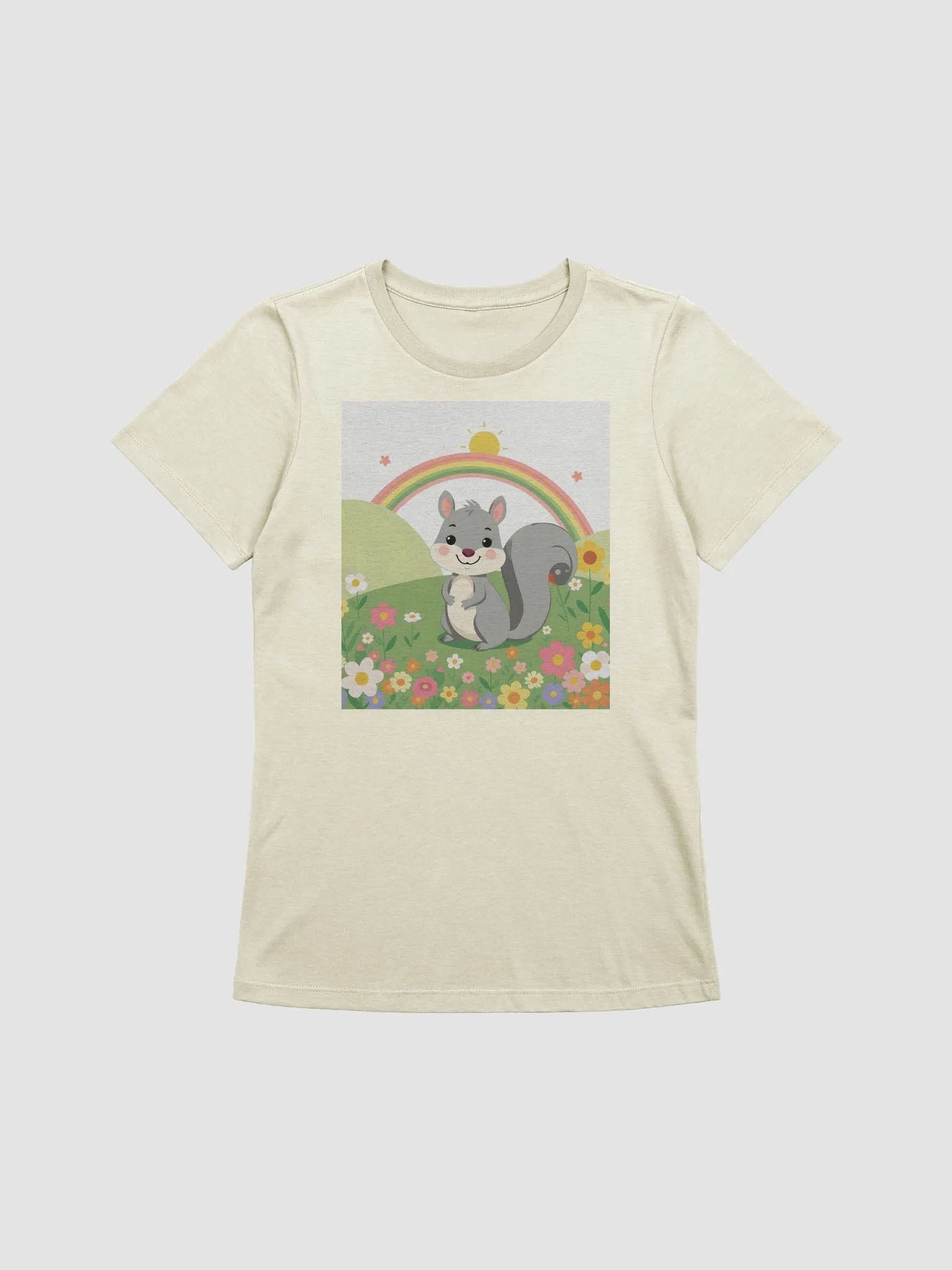 Rainbow Meadow Relaxed-fit T-Shirt product image (1)