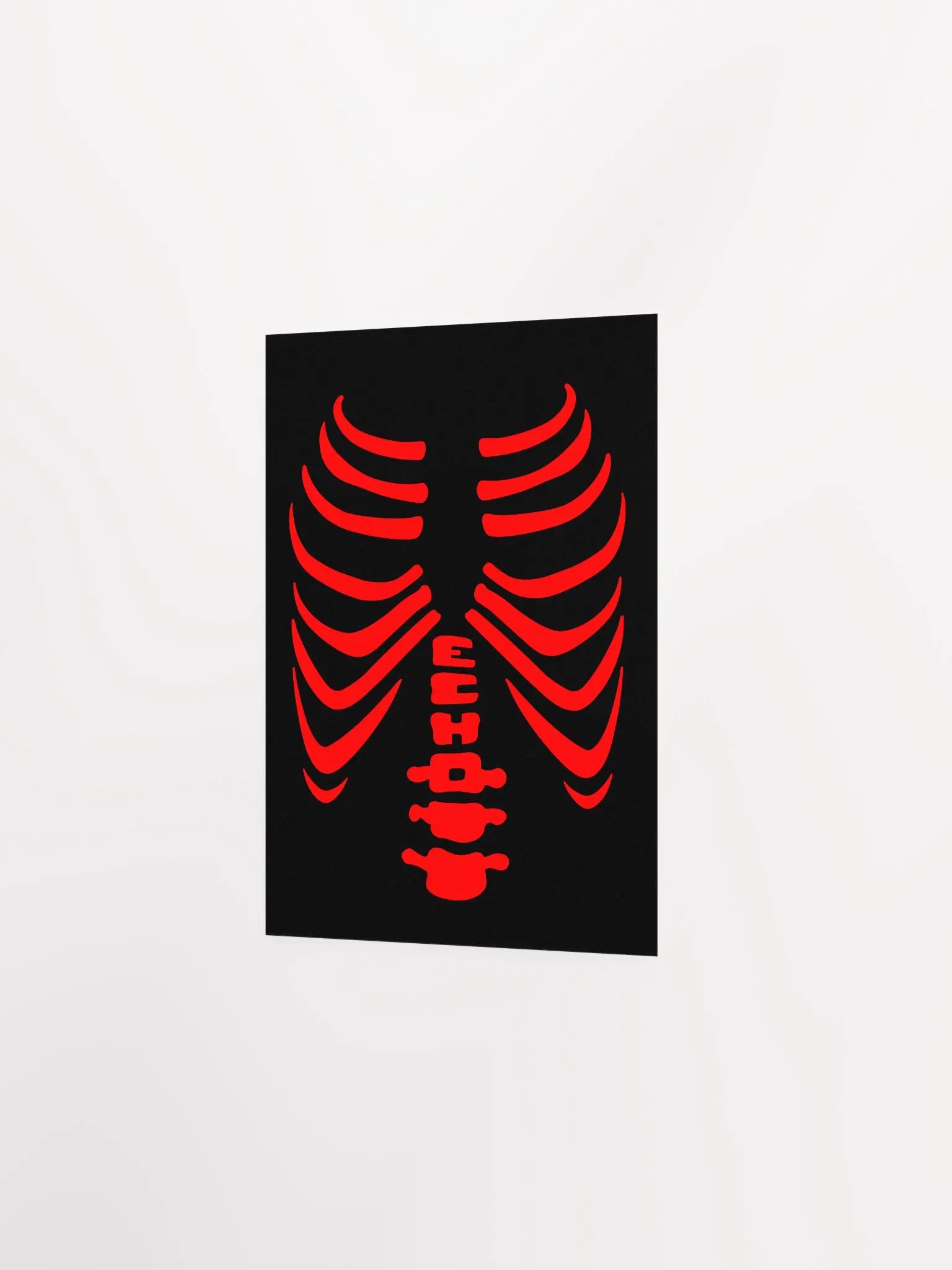Echo Shirt Matte Poster Print product image (2)