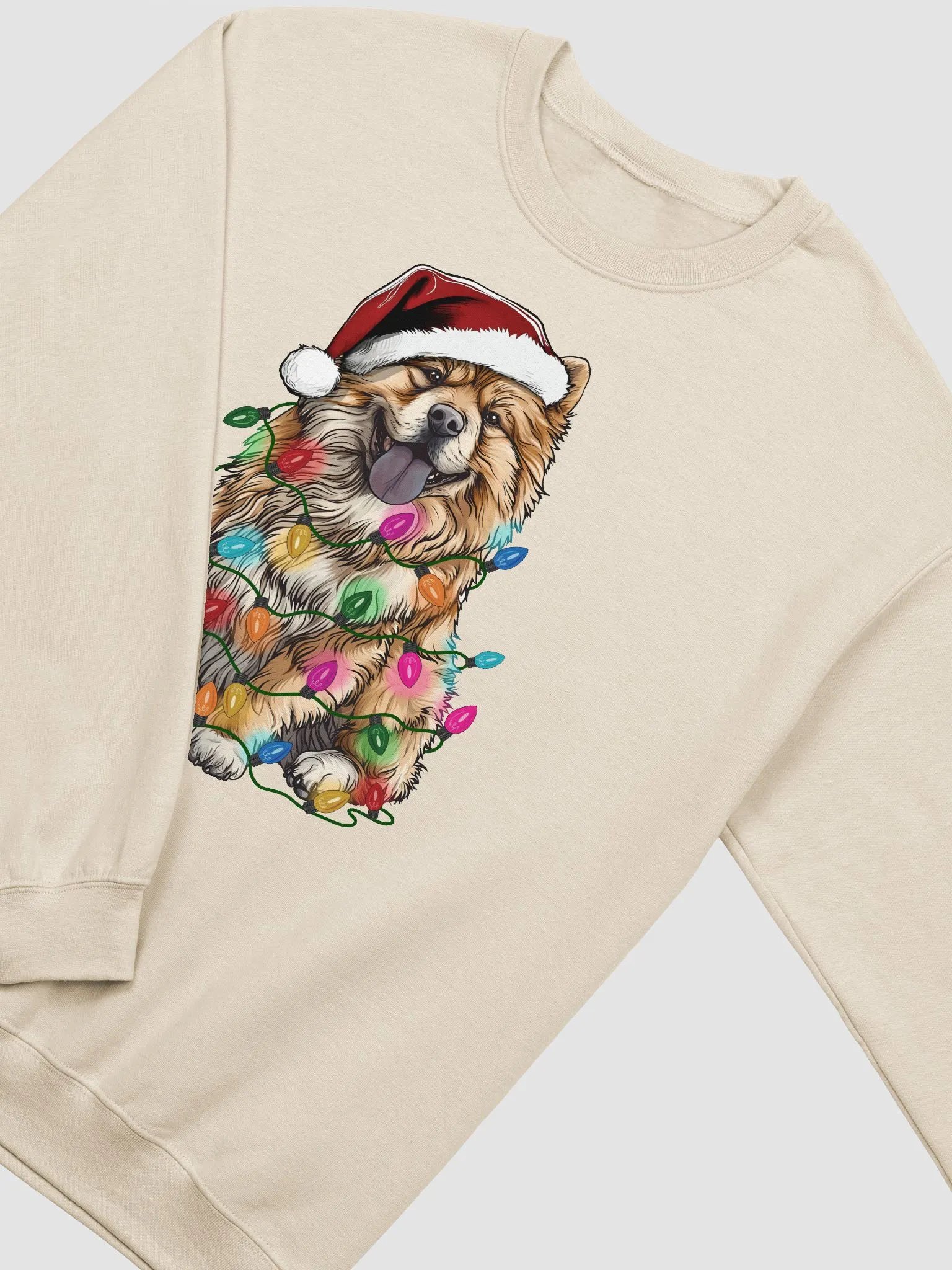 Funny Chow Chow Christmas Sweatshirt product image (23)