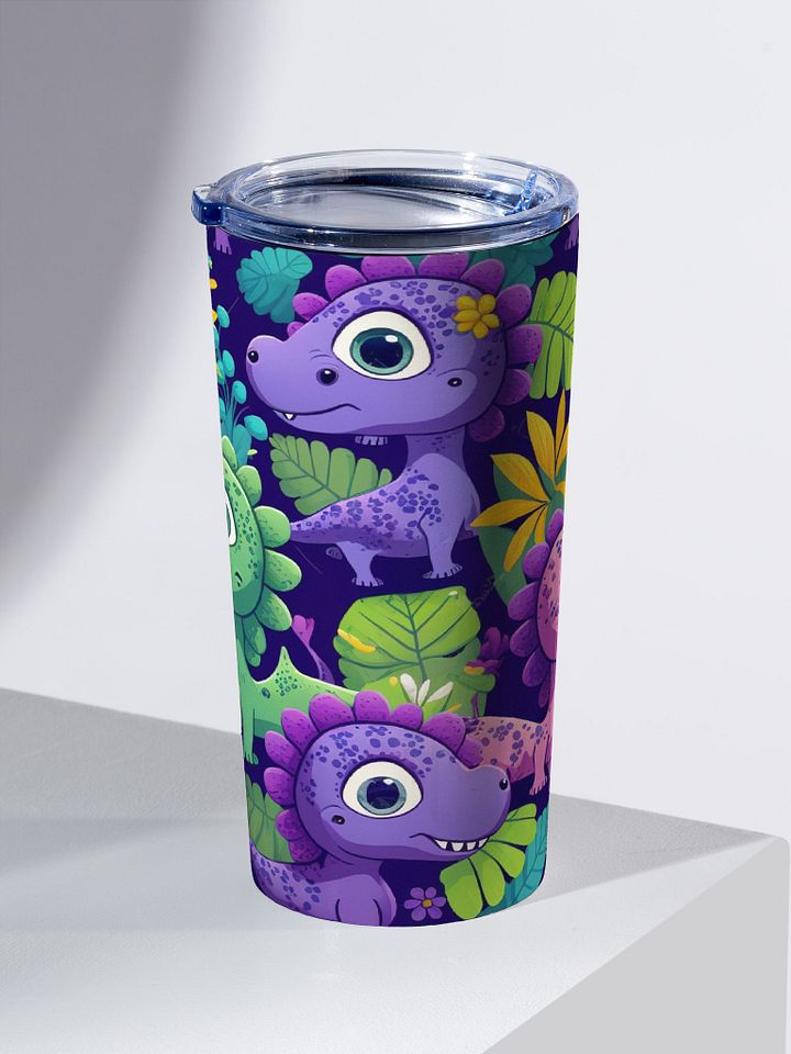Dinosaurs Tumbler Wrap, Dinosaur Tumbler Design, Tumbler for Kid/ Children, Sublimation Tumbler Design product image (2)
