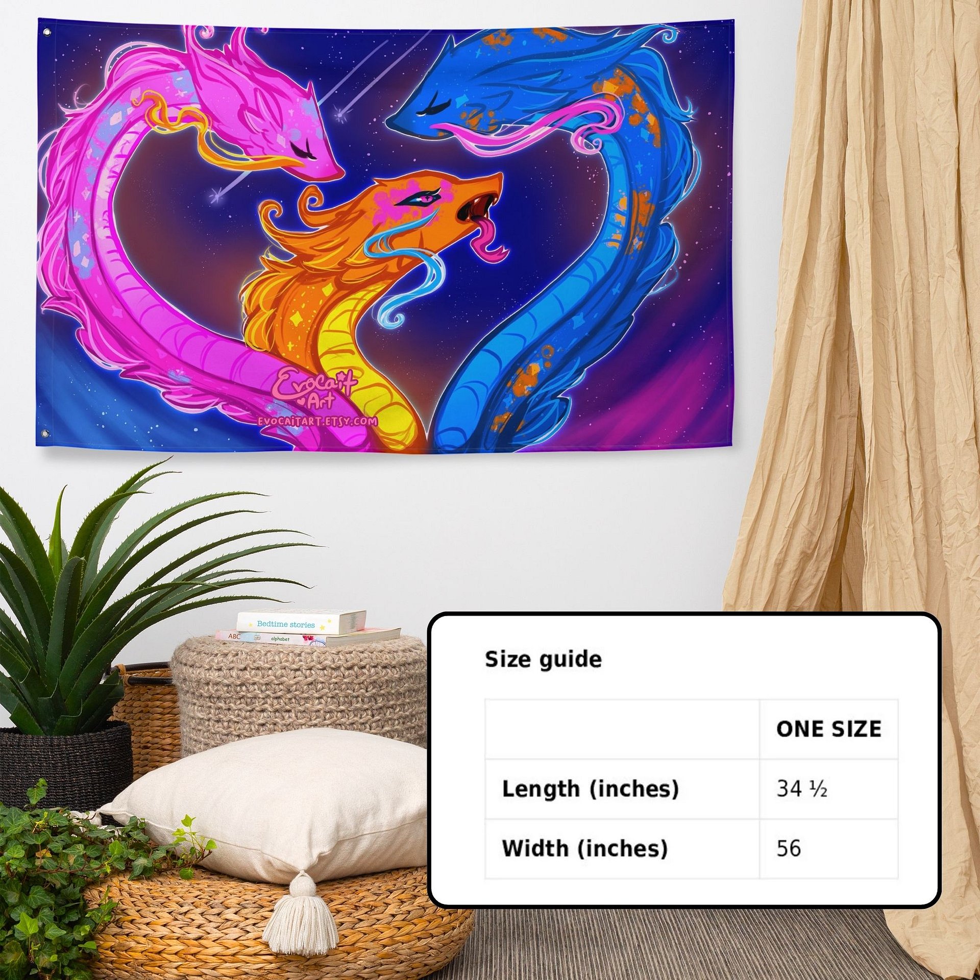 Fantasy Hydra Pansexual Subtle Pride Flag product image (5)