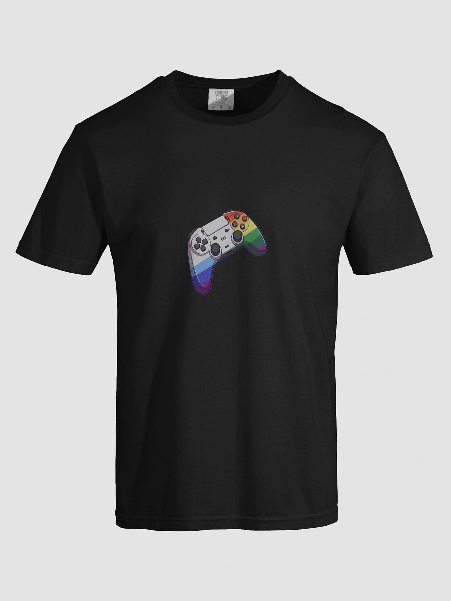 Rainbow Pride and Transgender Flag Video Game Controller T-Shirt product image (5)