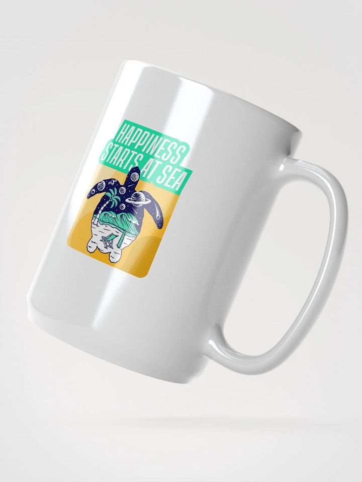 Celestial Turtle Shell Mug | Happiness starts at sea product image (2)