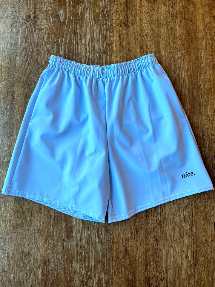 Nice. Athletics Shorts (Ice Blue) product image (1)