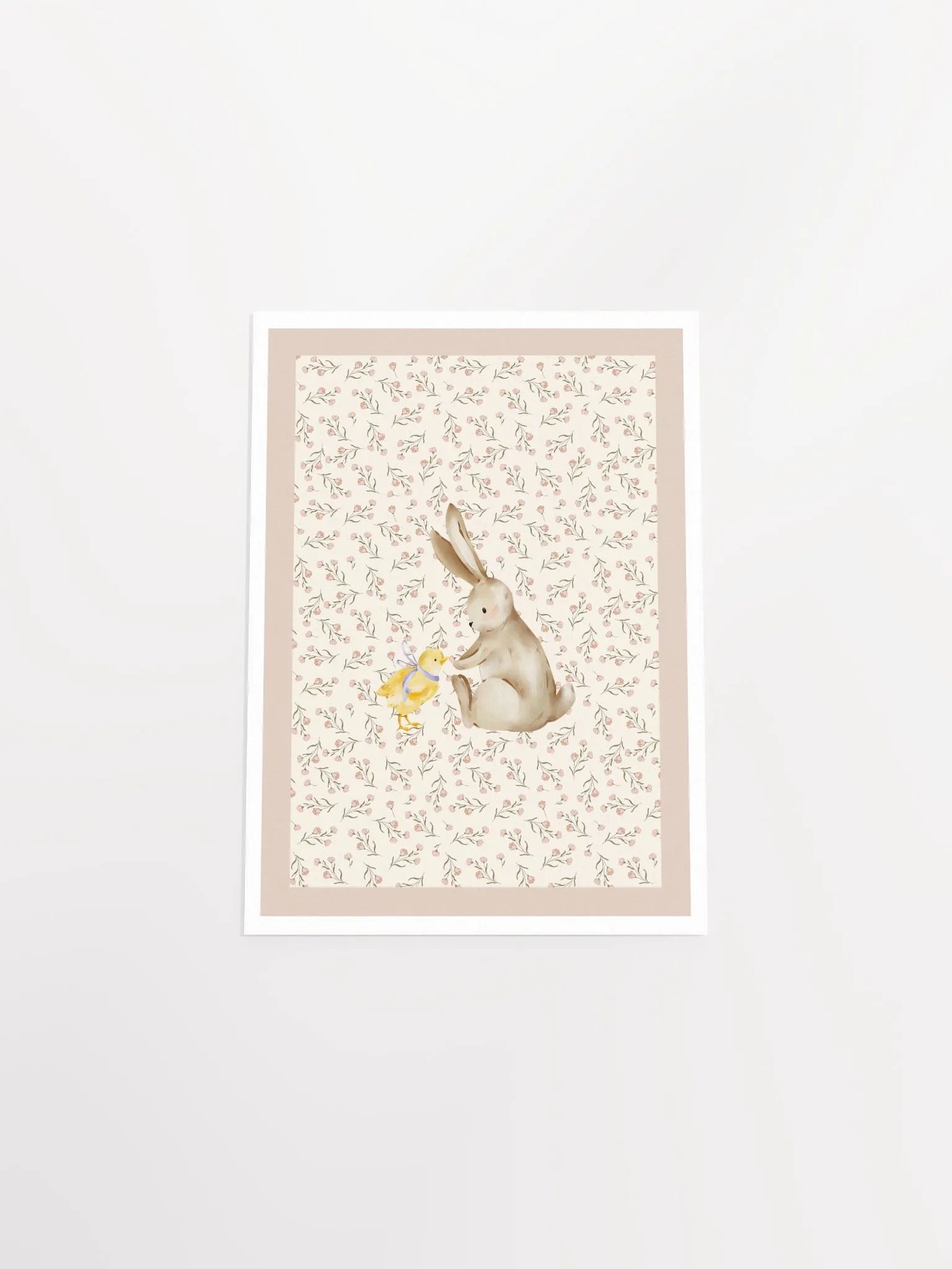 Boho Bunny Nursery Print 4 product image (5)