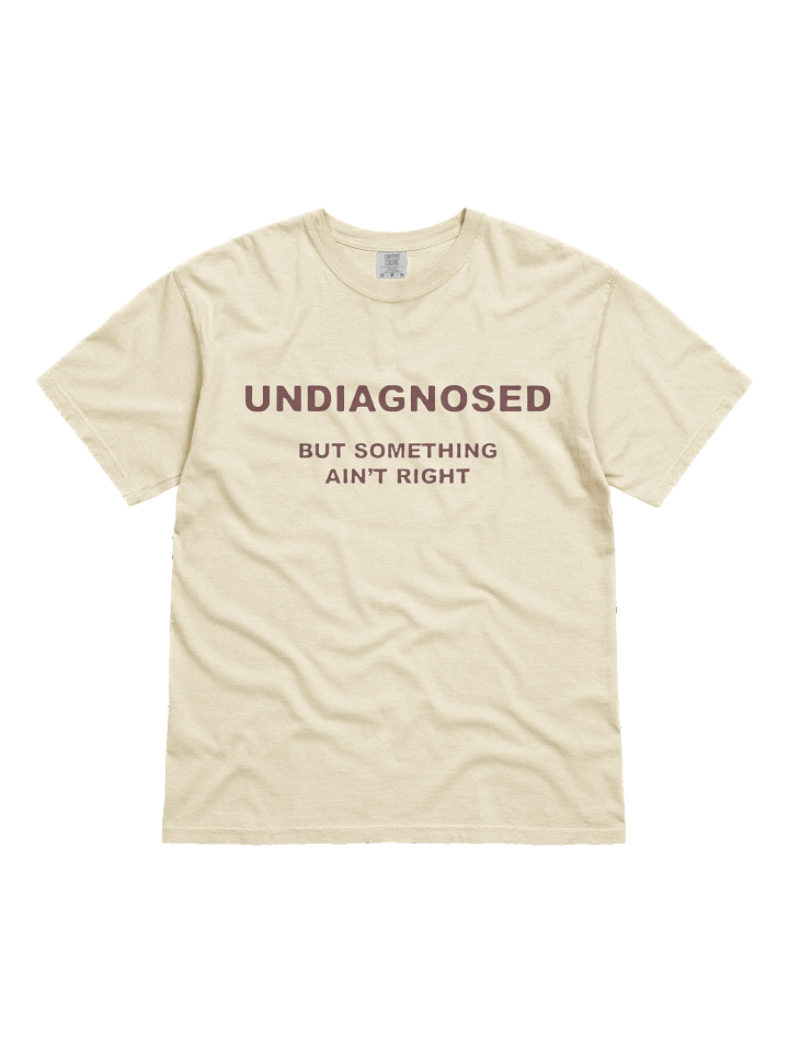 UNDIAGNOSED BT SOMETHING AIN'T RIGHT T-SHIRT product image (1)