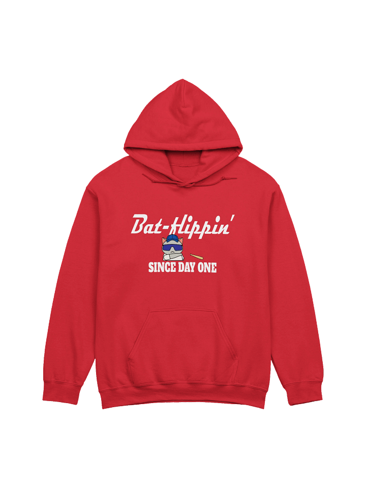 Baseball Cat (Bat-flippin' Since Day One) - Unisex Adult Hoodie product image (9)