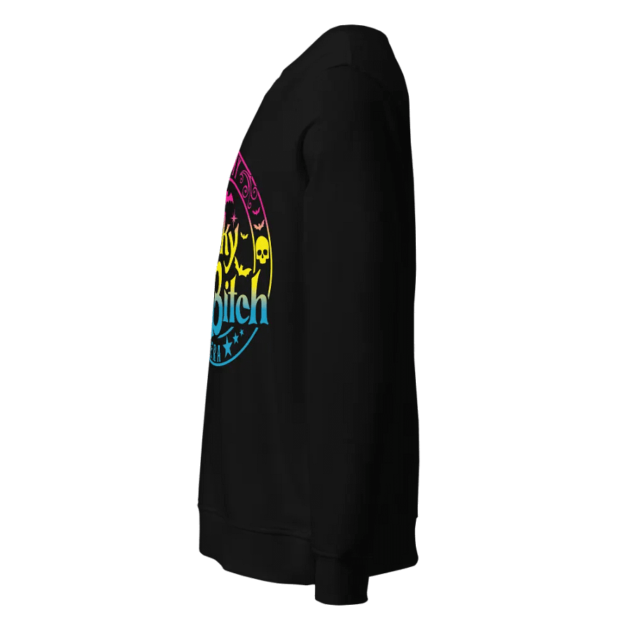 Spooky Bitch Era Pan Flag Organic Sweatshirt product image (2)