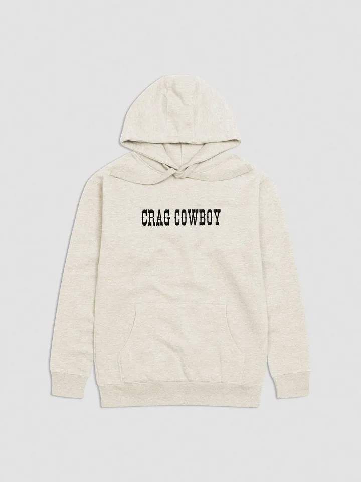 Crag Cowboy - Embroidered Hoodie [Unisex sizing] product image (1)