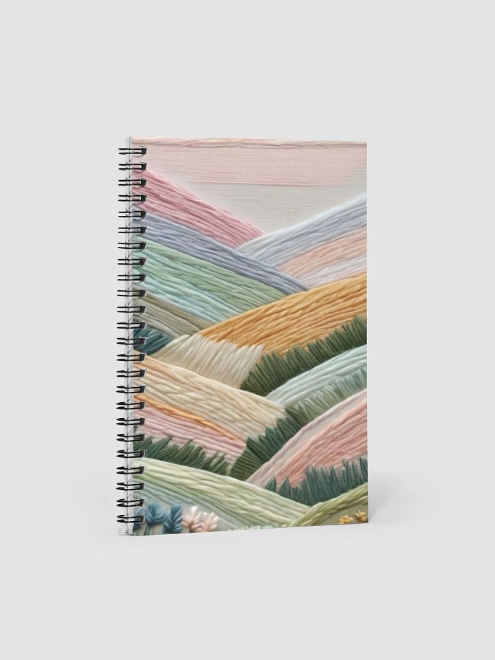 Pastel Peaks Spiral Notebook product image (1)