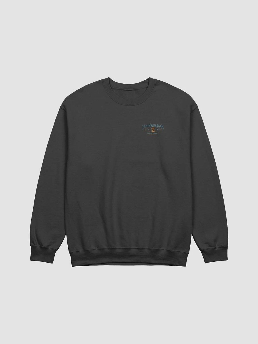 Faith Over Fear Sweatshirt - Back Print product image (1)