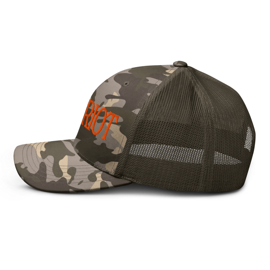 Gaytriot Camo Trucker Hat product image (4)