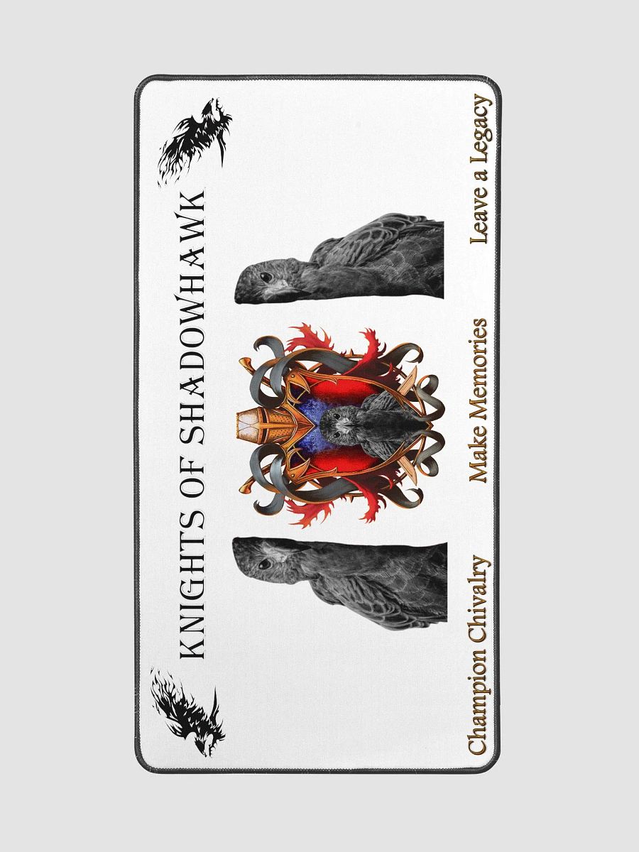 KoS - Desk Mat with Crest and Mantra product image (2)
