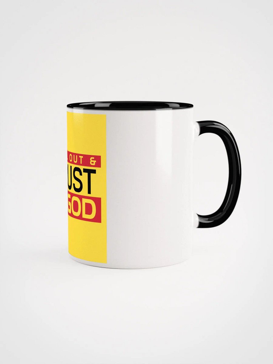 Chill Out & Trust in God Mug with Color Inside product image (4)