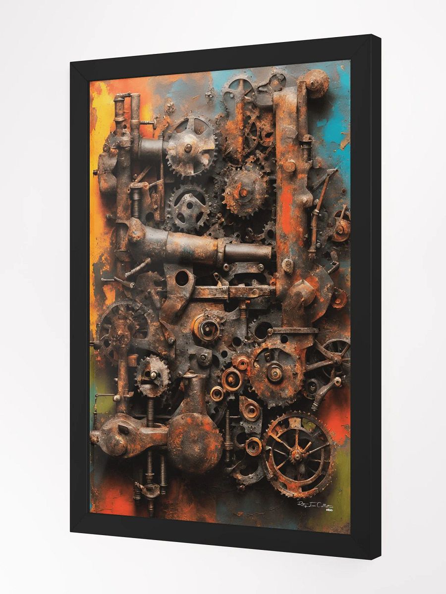 Industrial Style Rusty Metal Wall Decor product image (3)